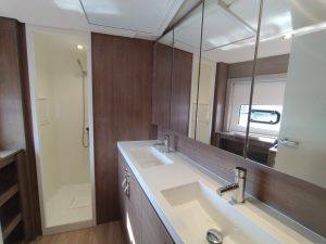 interior, Bali 4.8, catamaran for sale