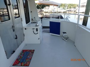 cockpit, Florida Bay Coaster 50 Pilothouse, trawler for sale