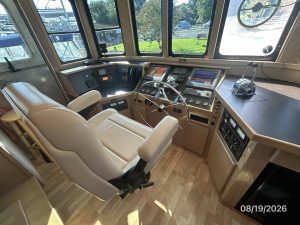 navigation station, Florida Bay Coaster 50 Pilothouse, trawler for sale