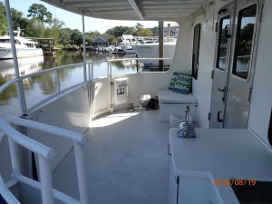 cockpit, Florida Bay Coaster 50 Pilothouse, trawler for sale