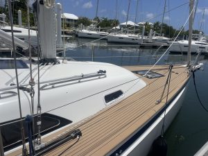 deck, Hallberg Rassy, sailboat for sale