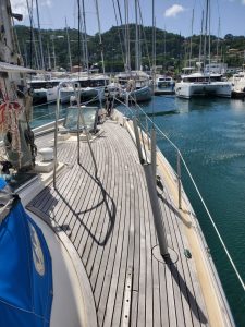 deck, Wauquiez 43 Amphitrite, sailboat for sale