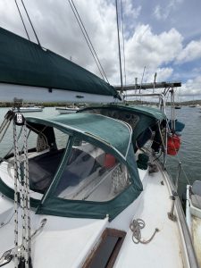 deck, Corbin 39 Mark I, sailboat for sale