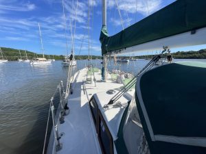 deck, Corbin 39 Mark I, sailboat for sale