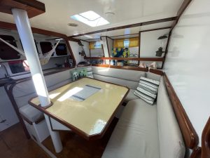 salon, Corbin 39 Mark I, sailboat for sale