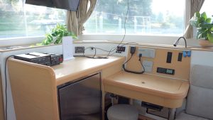 navigation station, Lagoon 421, catamaran for sale