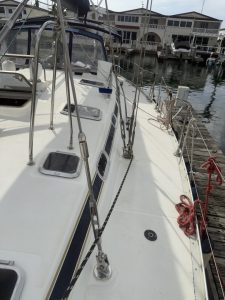 deck, Jeanneau JY51, sailboat for sale