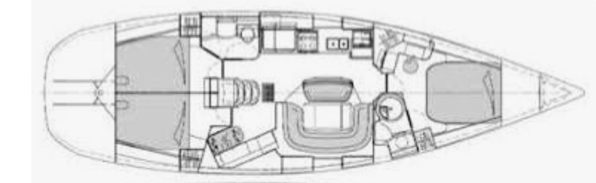 diagram, Jeanneau JY51, sailboat for sale