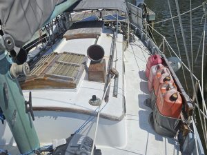 deck, Bristol 28 Channel Cutter, sailboat for sale