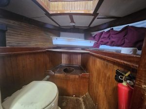 interior, Bristol 28 Channel Cutter, sailboat for sale