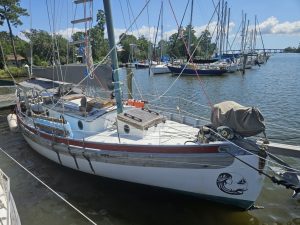 exterior, Bristol 28 Channel Cutter, sailboat for sale