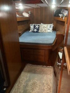 bed, Tayana 55, sailboat for sale