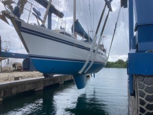 boatyard, Tayana 55, sailboat for sale