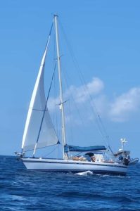underway, Tayana 55, sailboat for sale