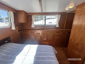 bed, Monk 36, trawler for sale