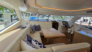 navigation station, Aquila 44, power catamaran for sale