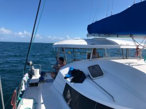 deck, FP 42 Venezia, catamaran for sale