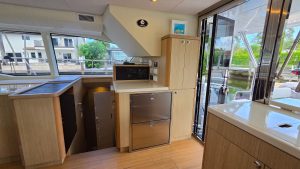 interior, Aquila 44, power catamaran for sale
