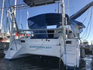 exterior, Endeavour 35 Victory, catamaran for sale