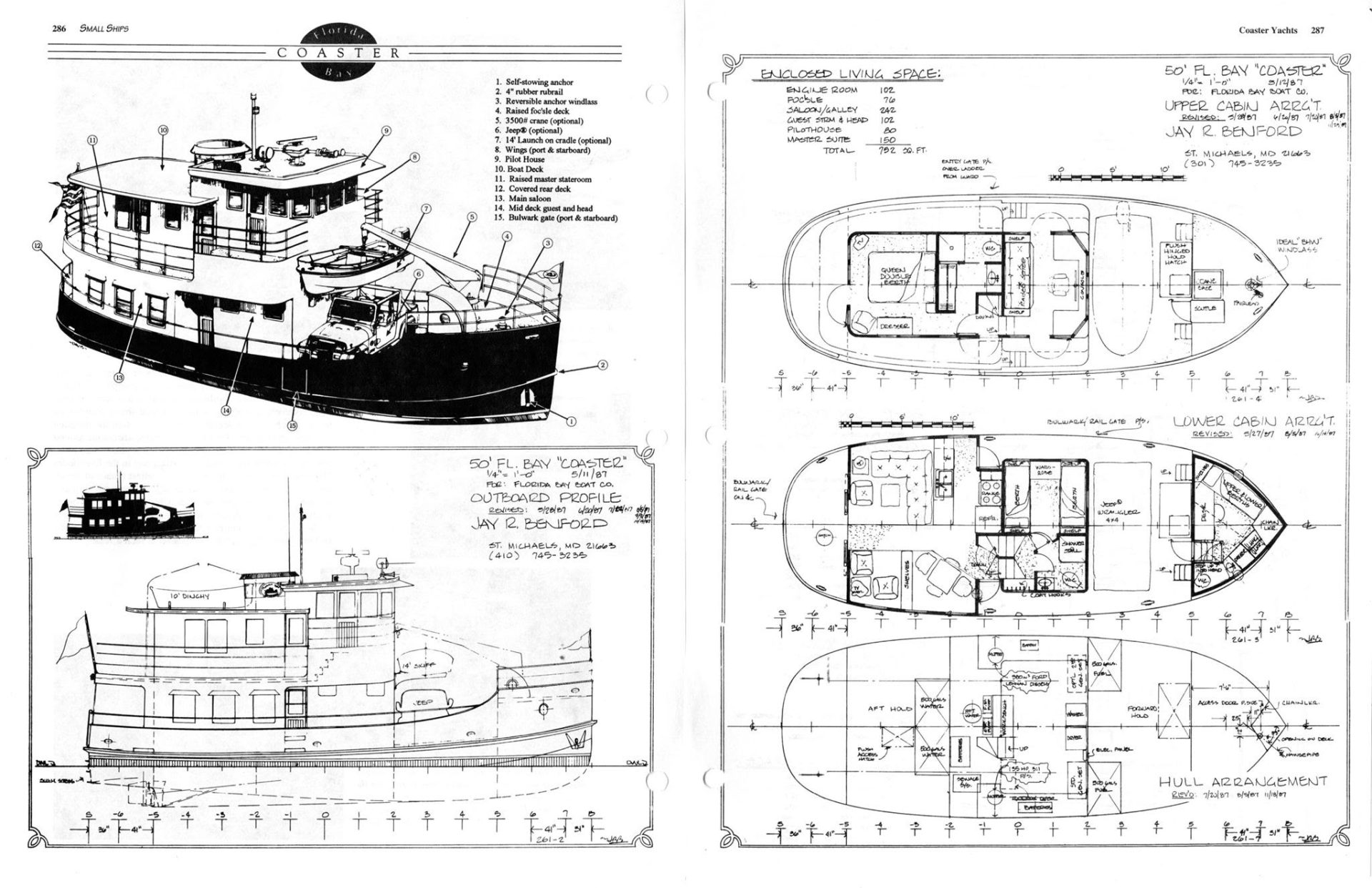 Florida Bay Coaster 50 Pilothouse, trawler for sale