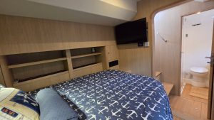 bed, Aquila 44, power catamaran for sale