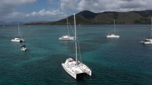 exterior, Privilege 435, catamaran for sale