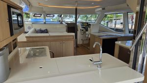 navigation station, Aquila 44, power catamaran for sale