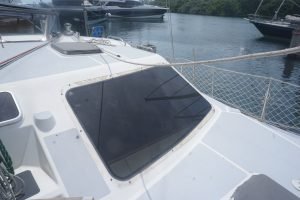 exterior, Voyage 430 Norseman, catamaran for sale
