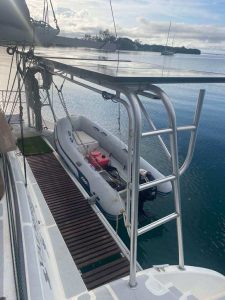 deck, Voyage 430 Norseman, catamaran for sale