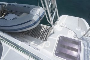 cockpit, Voyage 430 Norseman, catamaran for sale