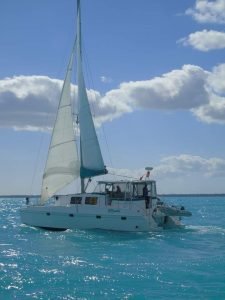 underway, Endeavour 44, catamaran for sale