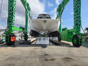 boatyard, Aquila 44, power catamaran for sale