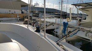 deck, FP 43 Belize, catamaran for sale