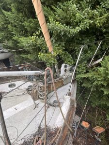 deck, Tayana 37, sailboat for sale