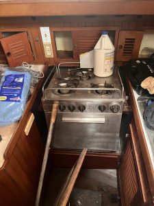 interior, Tayana 37, sailboat for sale