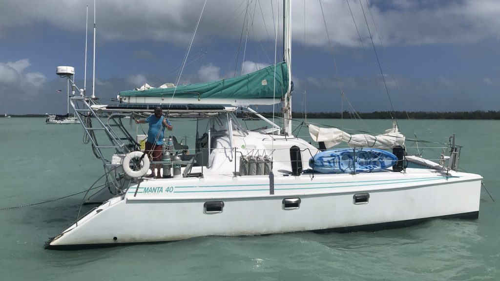 Manta 40, catamaran for sale