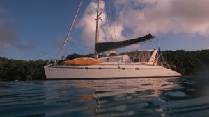 exterior, Leopard 47, catamaran for sale