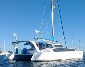 exterior, Morrelli and Melvin, catamaran for sale