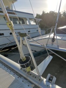 deck, FP 43 Belize, catamaran for sale