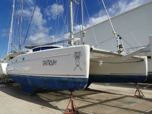 boatyard, FP 43 Belize, catamaran for sale