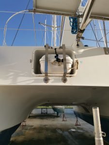 boatyard, FP 43 Belize, catamaran for sale
