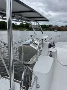 cockpit, PDQ 42 Antares, catamaran for sale