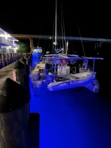exterior, Summer Twins 28, catamaran for sale