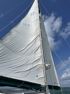 deck, Summer Twins 28, catamaran for sale