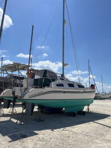 boatyard, Summer Twins 28, catamaran for sale