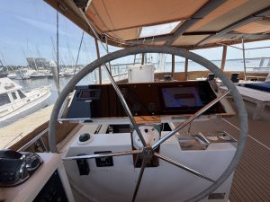 helm, Lagoon 620, catamaran for sale