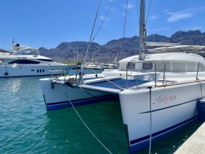 exterior, Lagoon 380, catamaran for sale