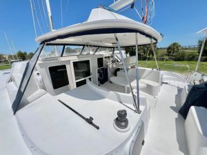 cockpit, PDQ 42 Antares, catamaran for sale