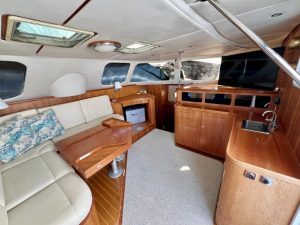 salon, PDQ 42 Antares, catamaran for sale