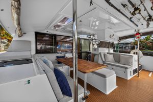 cockpit, FP 44 Helia, catamaran for sale